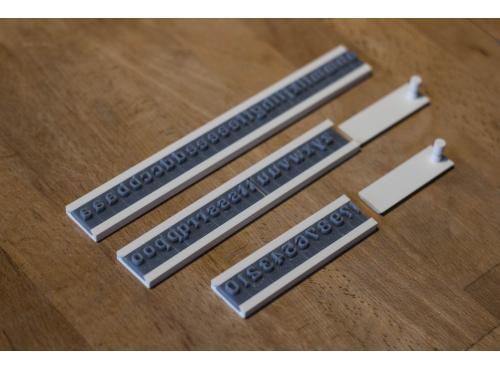 Photo - Set de lettrage